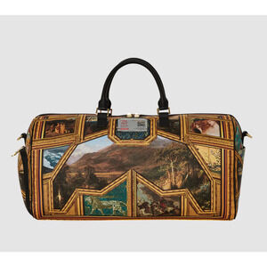 SPRAYGROUND THE MET MASTERPEICES DUFFLE BAG METROPOLITAN MUSEUM OF ART